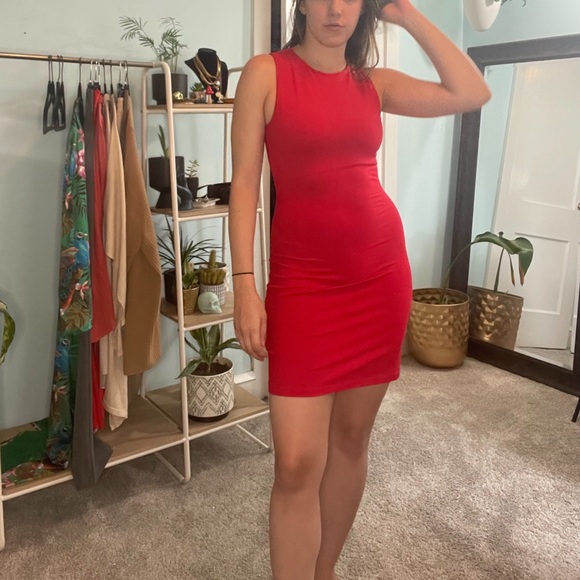 Red Minidress - Picture 3 of 8